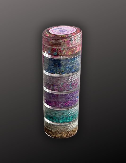 Hair and Body Glitter Stacks 0.5 oz per color